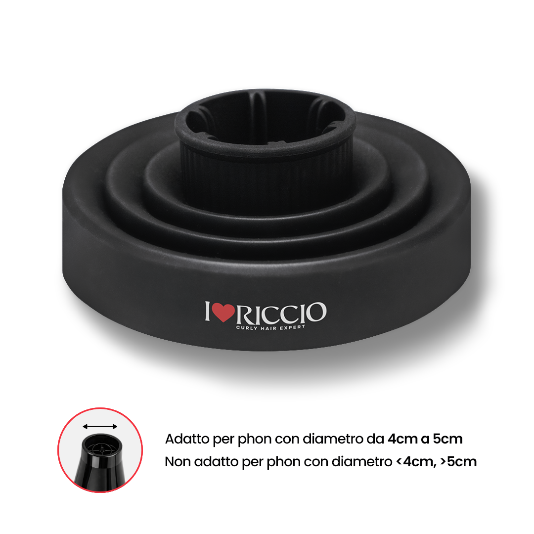 Foldable silicone travel diffuser