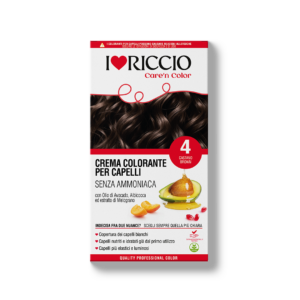 Crema Colorante per Capelli senza Ammoniaca Colore Castano