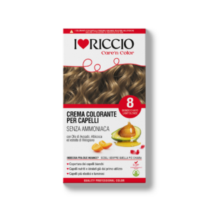 Crema Colorante per Capelli senza Ammoniaca Colore Biondo Chiaro