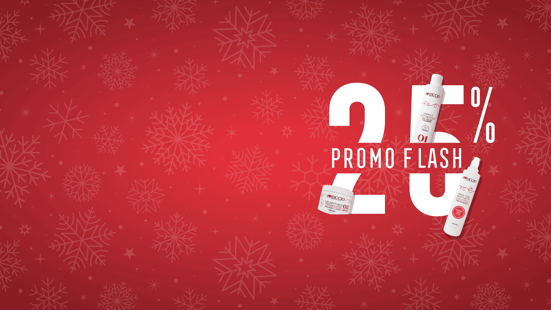 <b>XMAS PARTY:<br>sconti fino al 25%</b>