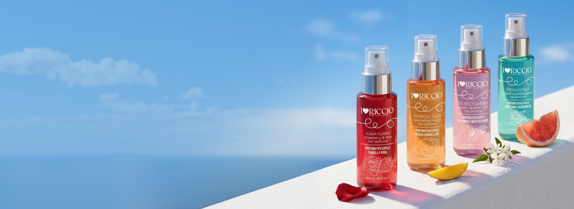 <b>Nuovi profumi<br>per capelli</b>