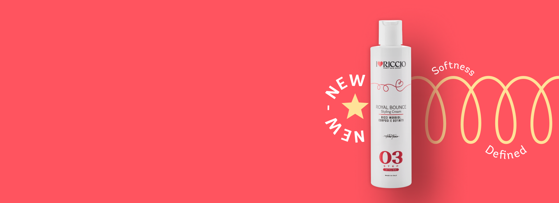 <b>New Royal Bounce<br>Styling Cream</b>